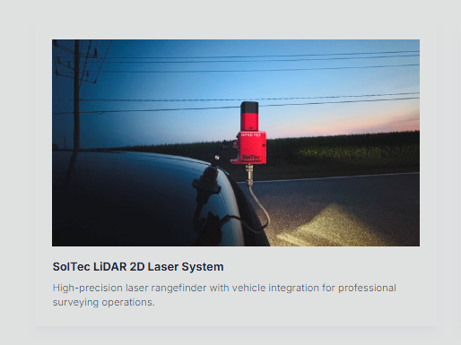 SolTec LiDAR field device